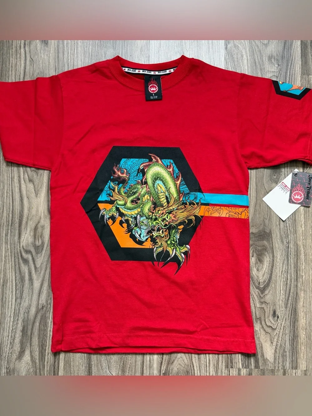 Vintage Deadstock JNCO Jeans Dragon Tshirt